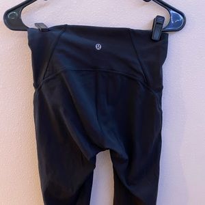 Lululemon Legging Capris with Mesh Sides